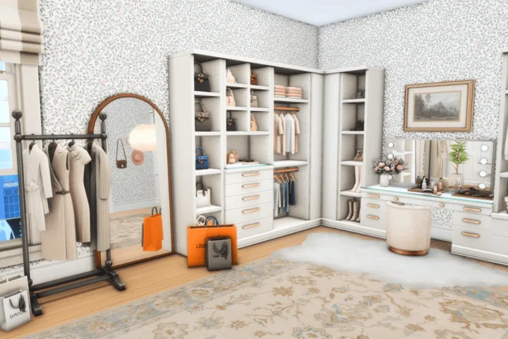 Dreamy walk in closet