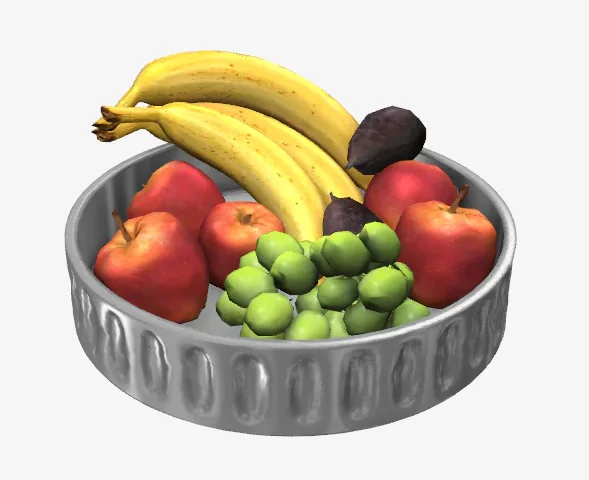 Minimal fruit bowl