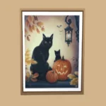 Hallowen wall prints - set