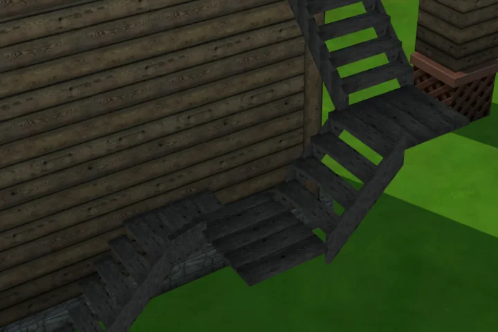 WFS Big Barn Functioning Stairs