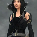 TSM Evil Witch Crown with Hair