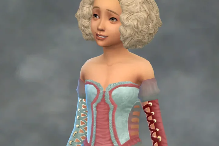 TSM Aristocrat Corset Puffy Dress Gloves