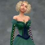 TSM Aristocrat Corset Puffy Dress