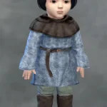 TSM Commoner Capelet Boots Fancy