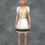 Windenburg Dirndl Dress - Short Skirt