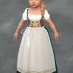 Windenburg Dirndl Dress - Long Skirt