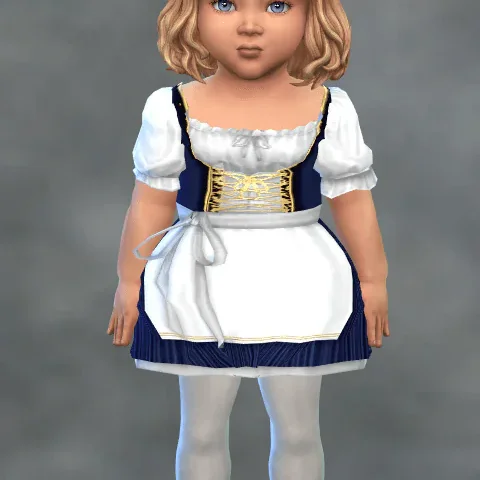Windenburg Dirndl Dress - Short Skirt