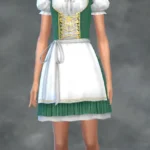Windenburg Dirndl Dress - Short Skirt