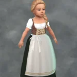 Windenburg Dirndl - Separates: Blouse and Two Skirts
