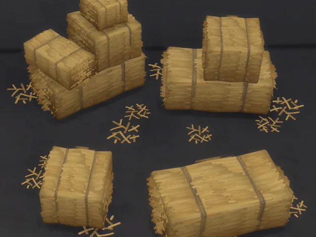 Hay Bale Surfaces & Seating