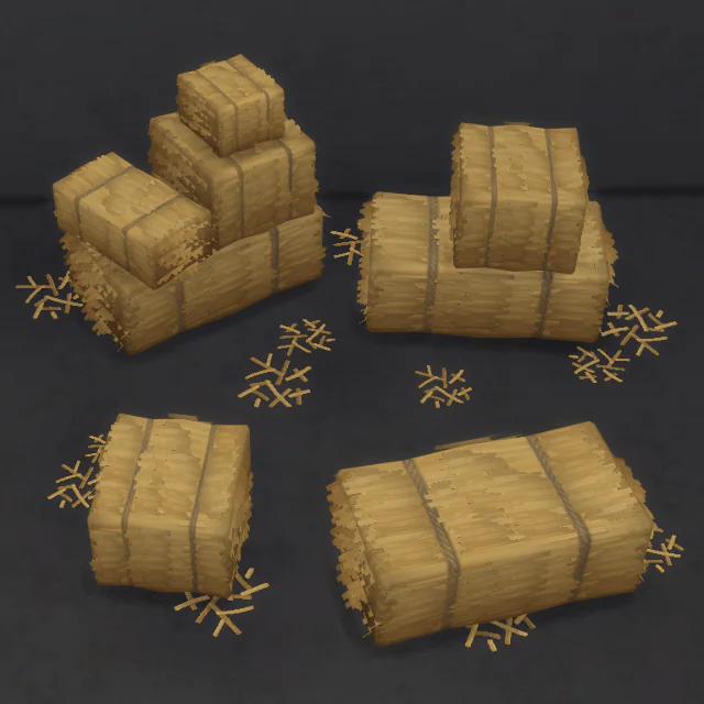 Hay Bale Surfaces & Seating
