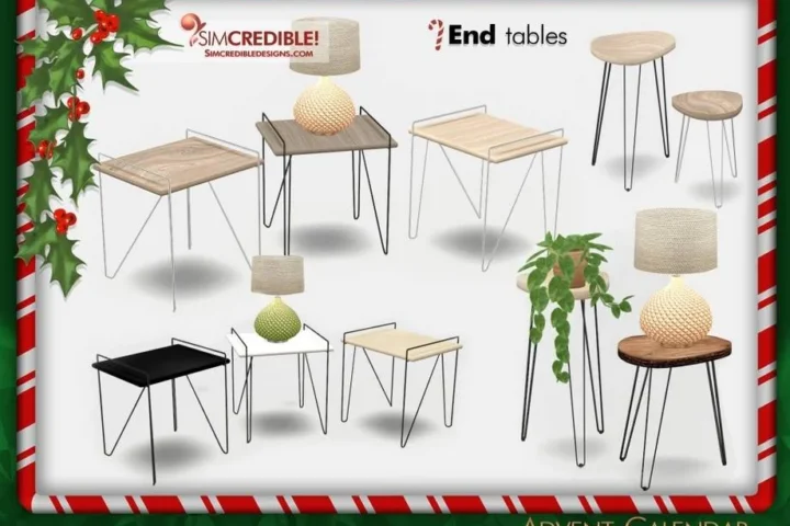 Advent Calendar 🎁 Day 17 - End tables