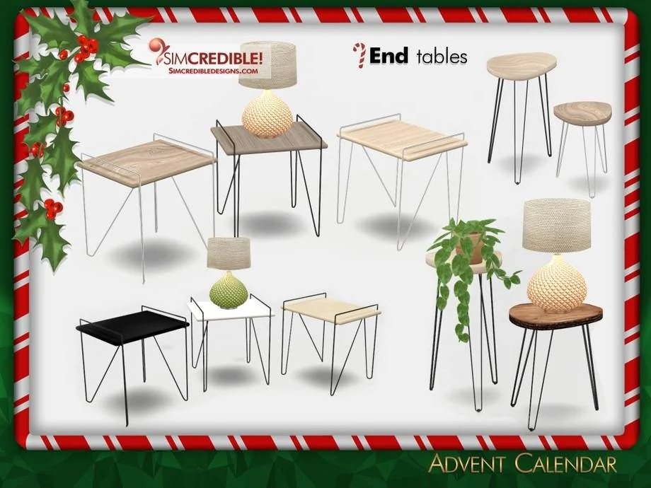 Advent Calendar 🎁 Day 17 - End tables