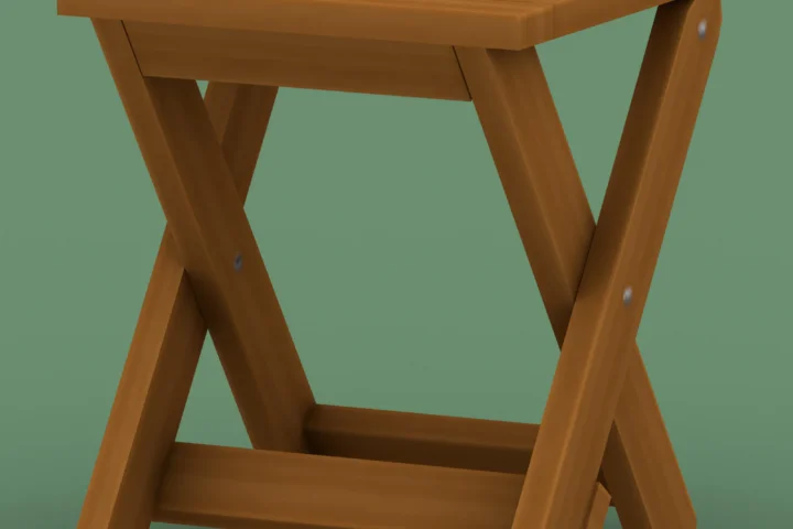 QICC - Evergreen Stool