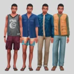 Nadir Couple Makeover | Lovestruck Townies | No CC