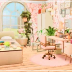 Blush Bedroom - No CC
