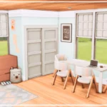 Elodie Living + Diningroom - No CC