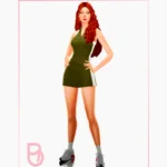Woman Tennis Dress - Halara - Version 3