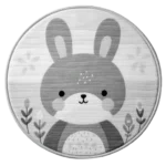 Rabbit Round Rugs : 2 versions