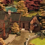 English Autumn Farmhouse