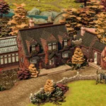 English Autumn Farmhouse
