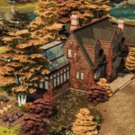 English Autumn Farmhouse