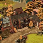 English Autumn Farmhouse