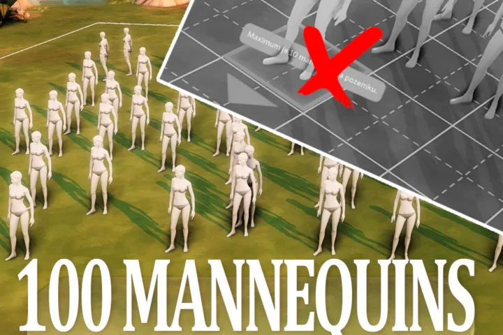 Hundred MANNEQUINS