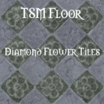 TSM Floor - Diamond Flower Tiles