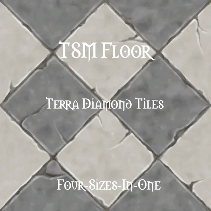 TSM Floor - Terra Diamond Tiles