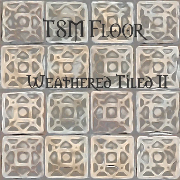 TSM Floor - Medieval Weathered Tiles 2