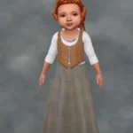 Sifix Ruby Separated and Edited Skirt