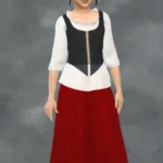 Sifix Ruby Separated and Edited Skirt