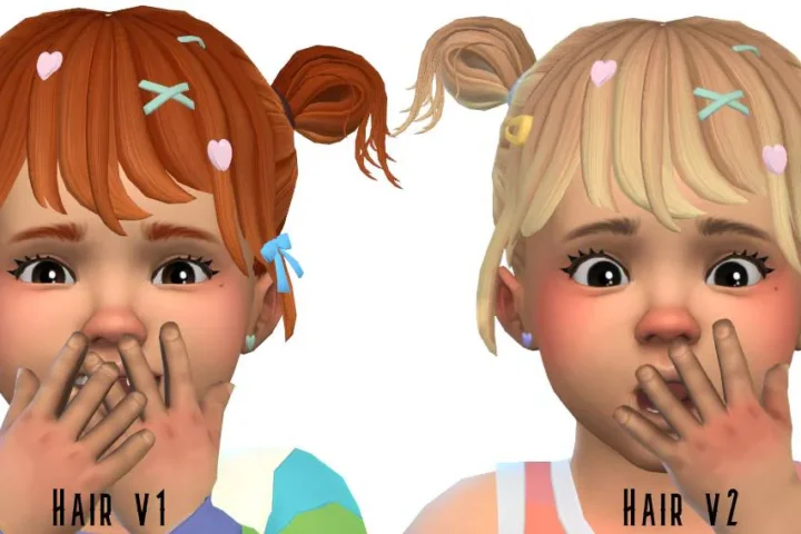 Colourful Hair v2 + Acc + Tie Overlay
