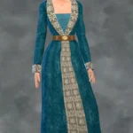 TSM Royal Queen Silky Robe Plain Version