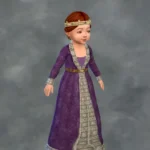 TSM Royal Queen Silky Robe Plain Version