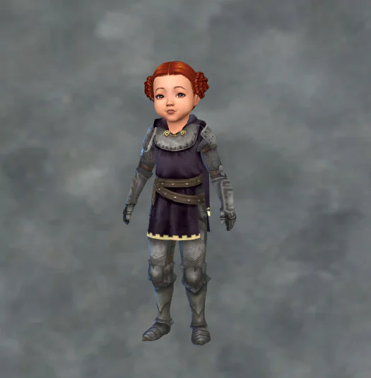 TSM Knight Asymmetric Pauldrons Armor