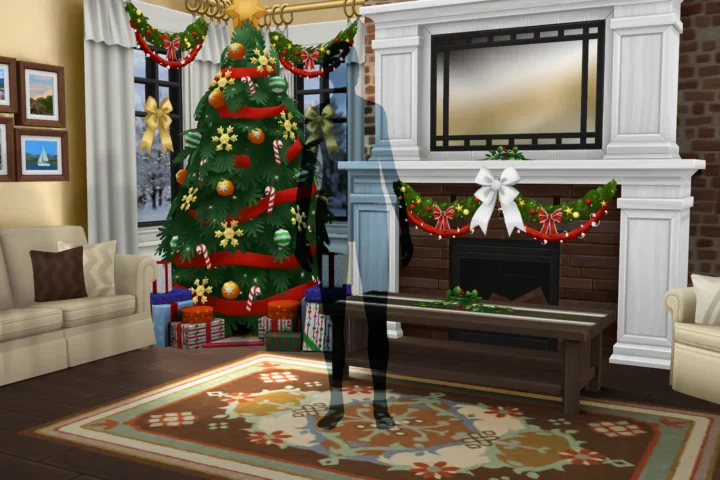 Winter Wonderland (CAS Background)
