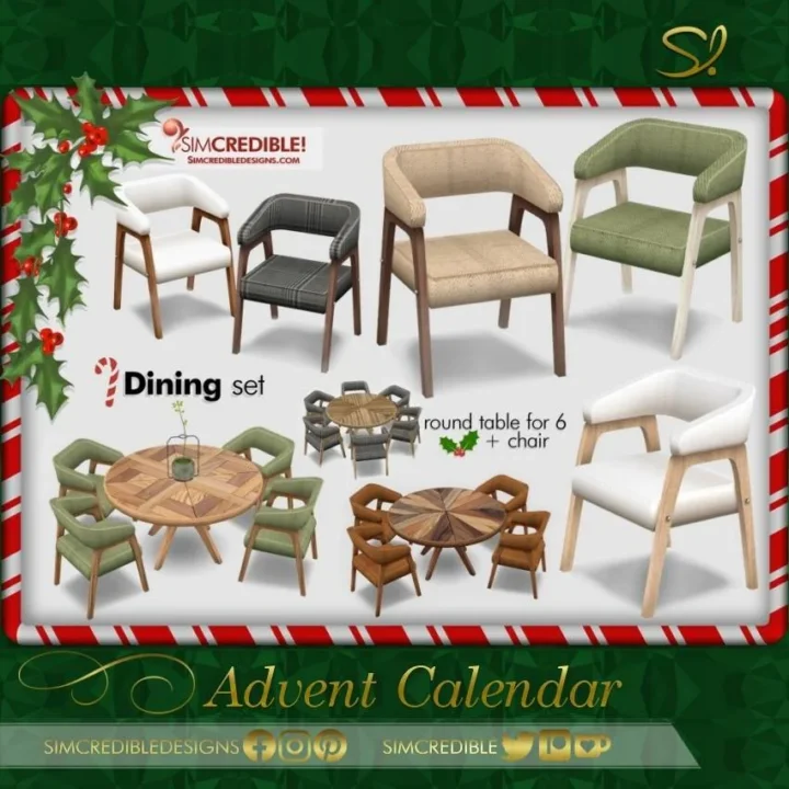 Advent Calendar 🎁 Day 11 - Dinette Set 🍽️