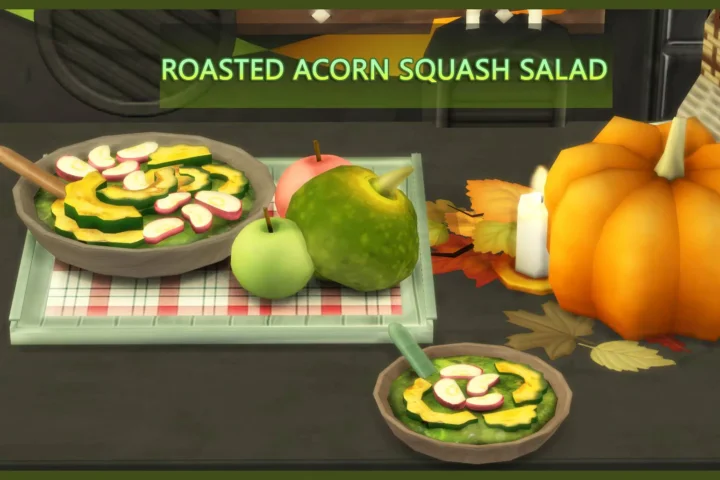 Roasted Acorn Squash Salad