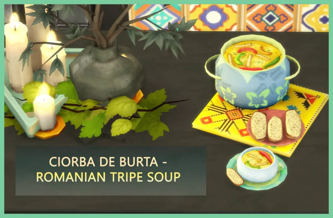 Ciorba De Burta - Romanian Tripe Soup