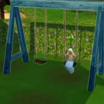 Medieval Rustic Swingset