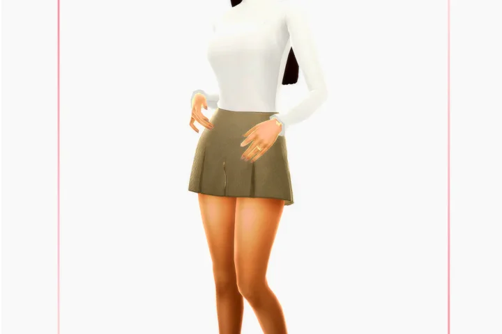 Woman Korean Uniform - Sin B - Version 3