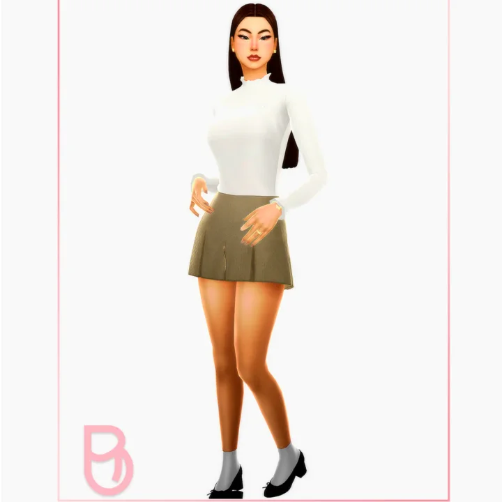 Woman Korean Uniform - Sin B - Version 3