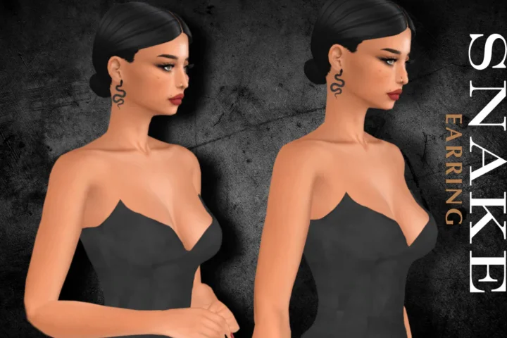 SNAKE EARRING