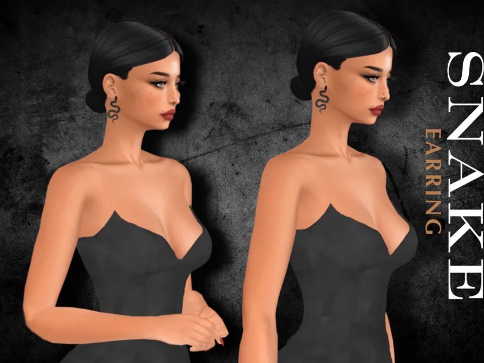 SNAKE EARRING
