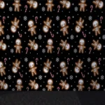 Skeleton Gingerbread Wallpaper