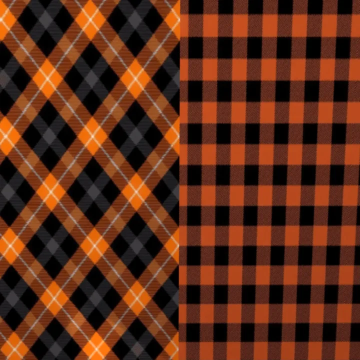 Orange Tartan Floors
