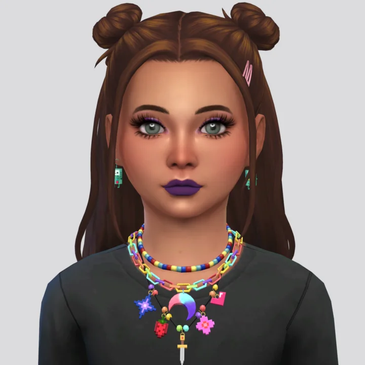 Kids Pixel Necklace