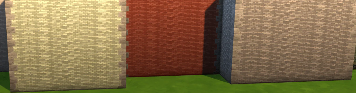 WFS Bavaria Bricks Walls Set